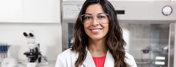 Doctor in laboratory