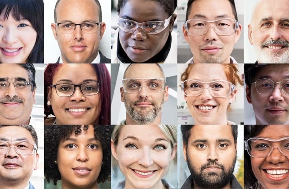 Careers face mosaic