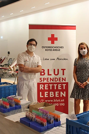 Blutspenden rettet Leben