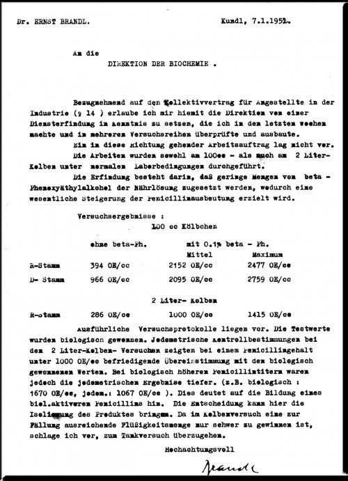 Bild 2 Penicilin als Tablette