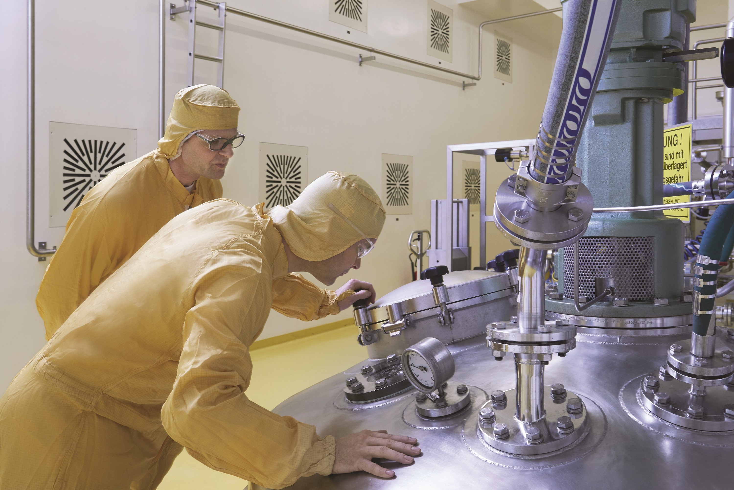 Die Fermentation („Upstream„) ist seit 1946 Herz und Ausgangsbasis der Wirkstoffproduktion in Kundl. 