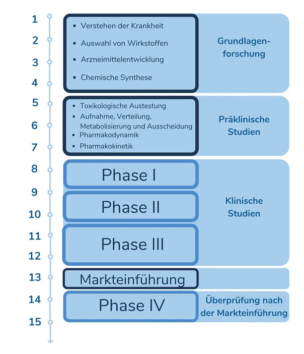 Entwicklung eines Medikamentes