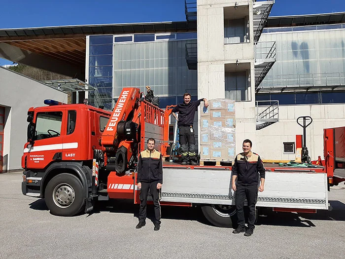 Novartis spendet Atemschutzmasken