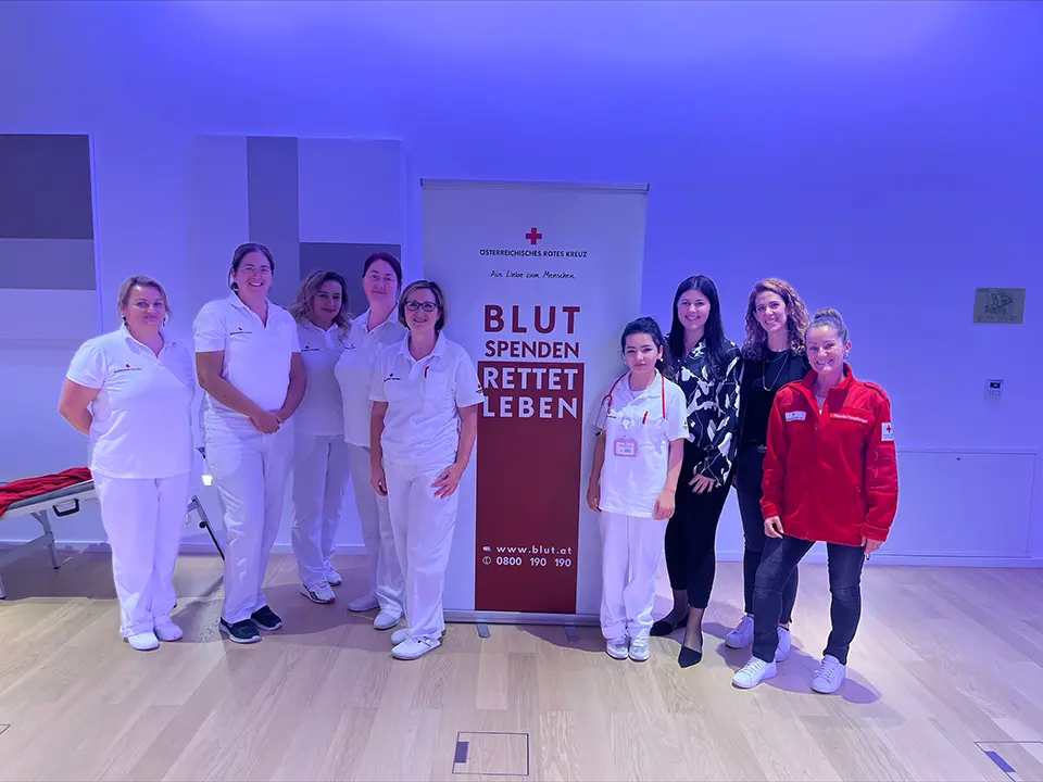 Rotes Kreuz - Blutspendenaktion