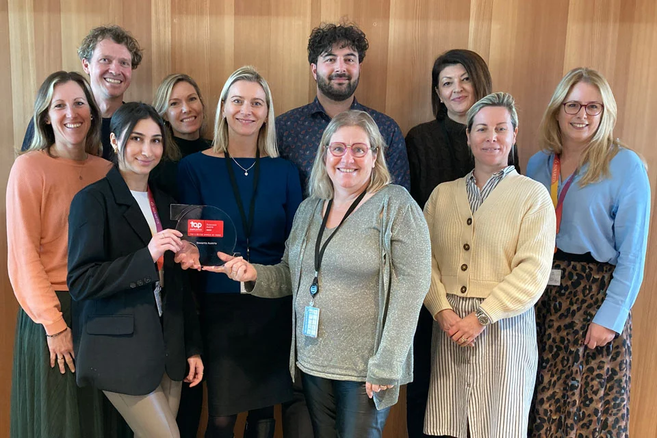 Top Employer 2025 - Gruppenfoto