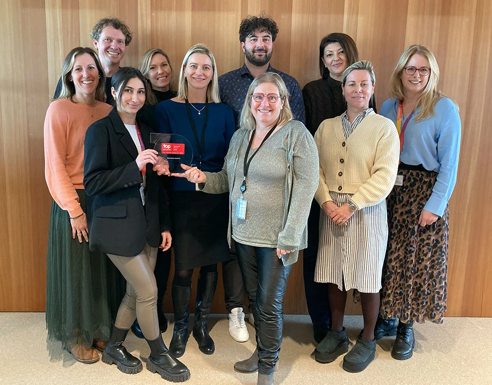 Top Employer 2025 - Gruppenfoto