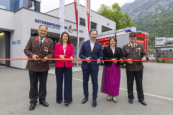 v.l.n.r: Herbert Mayrhofer, Astrid Mair, Roland Gander, Martina Hofer, Andreas Oblasser