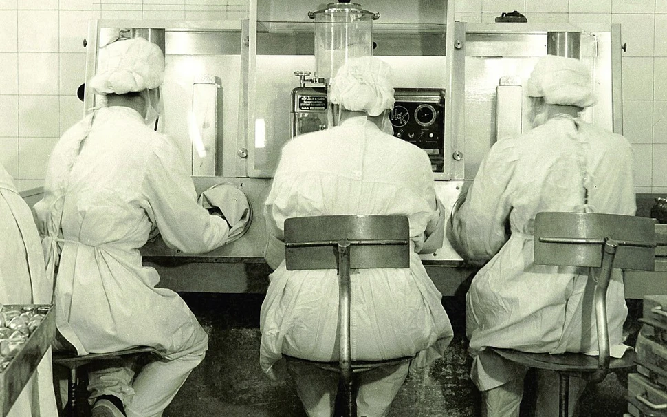 Abfüllung des injizierbaren Penicillins