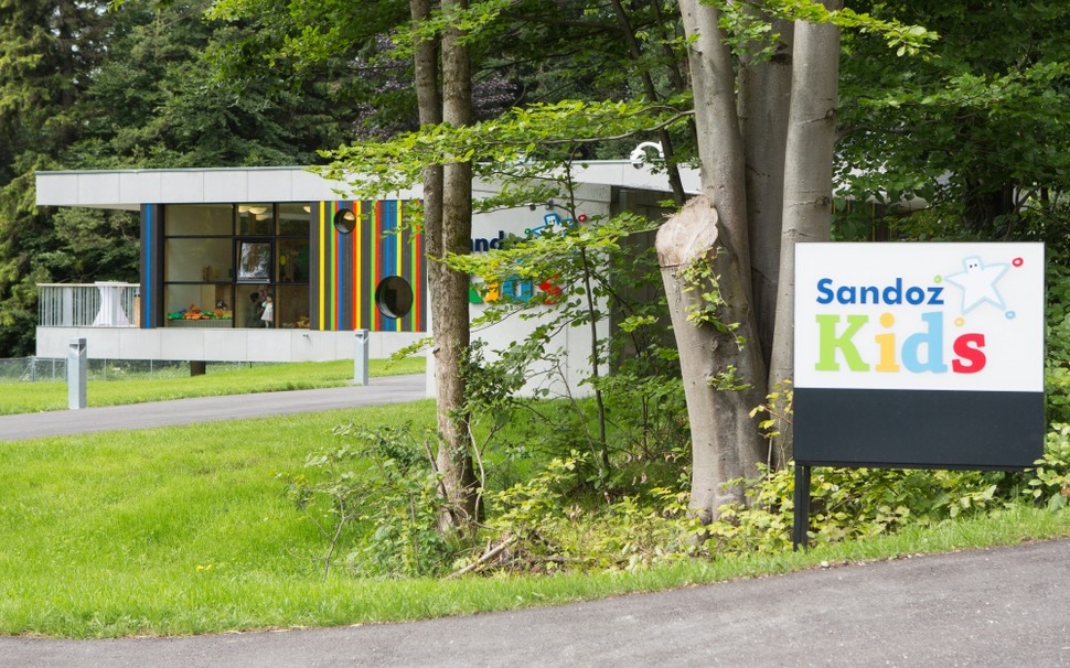 in-house childcare in a dedicated building