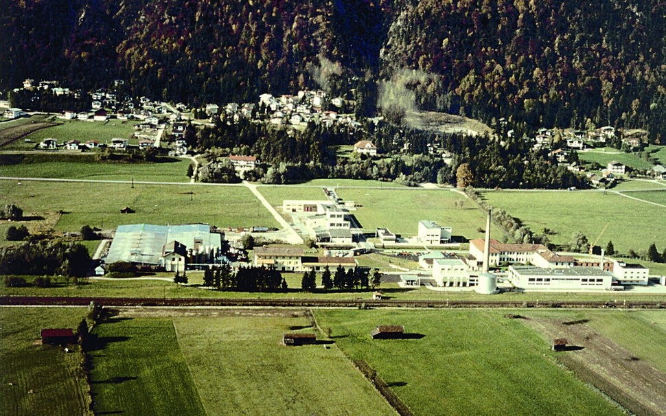 Aerial view of the company
