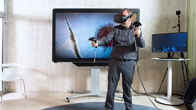Wie virtuelle Realität die Entwicklung neuer Medikamente unterstützen kann