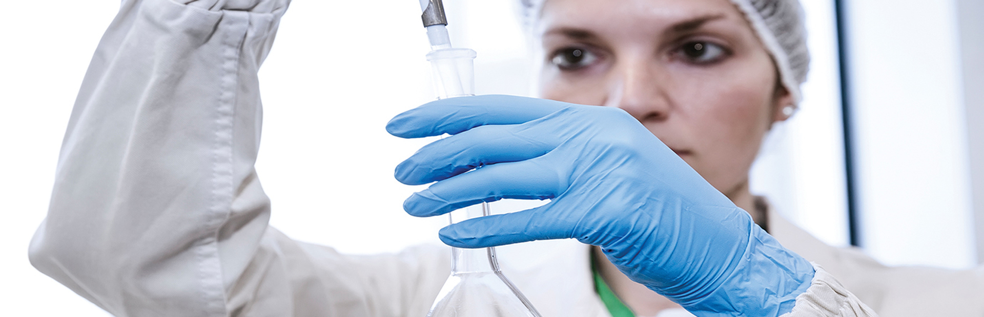 Testing in lab