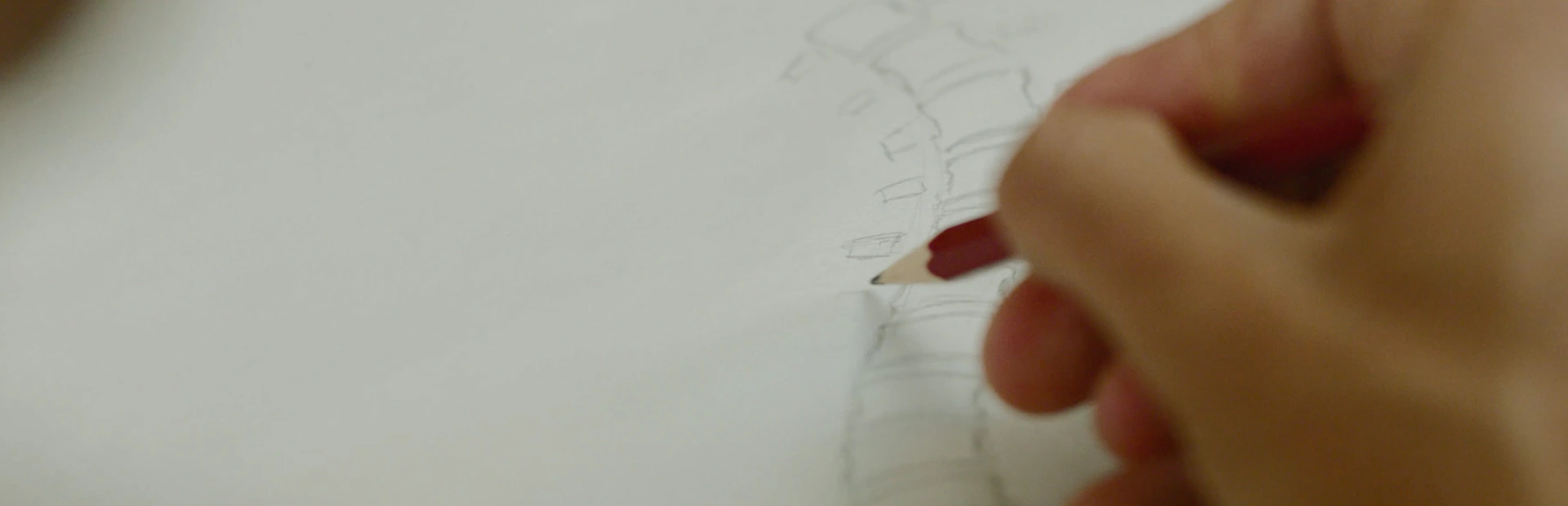 Someone creates a drawing