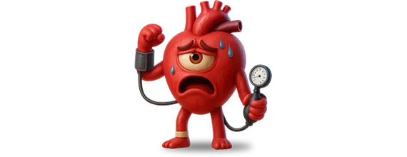 Cartoon - Hypertension