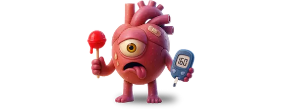Cartoon - Diabetes