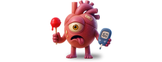 Cartoon - Diabetes