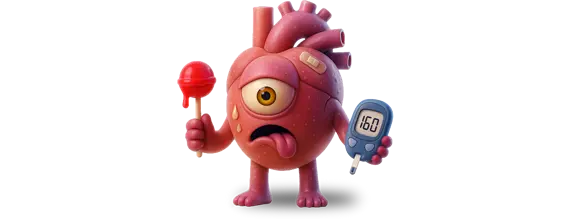 Cartoon - Diabetes