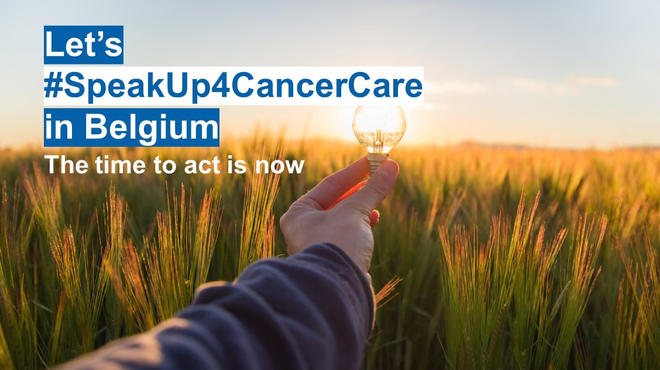 SpeakUpForCancerCare in Belgium