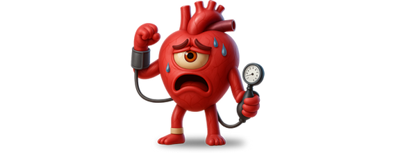 Cartoon - Hypertension