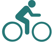 Icoon fietsen
