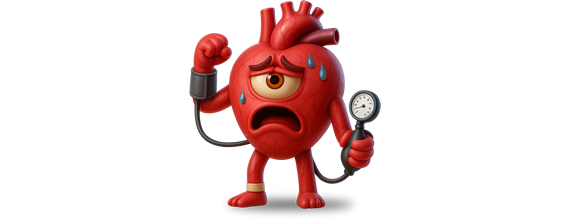 Cartoon - Hypertension