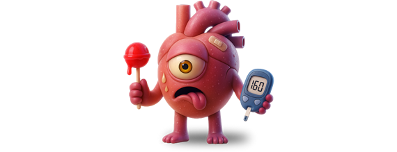 Cartoon - Diabetes