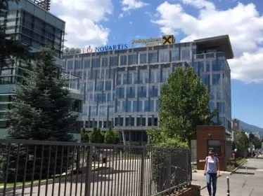 Сградата, в която се помещава офисите на Новартис България и Сандоз България