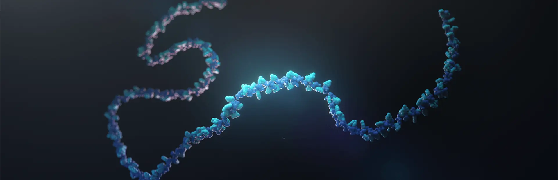 Abbildung eines RNA-Strangs