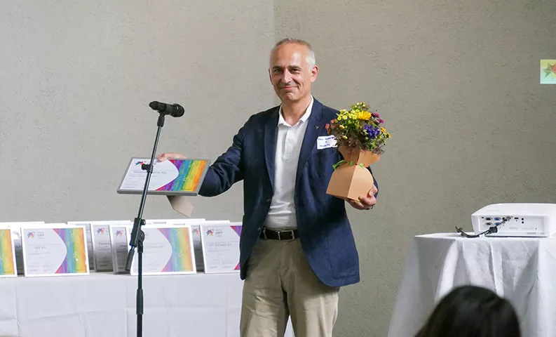 Klaus Moosmayer sieht den Erhalt des Swiss LGBTI-Labels als Ansporn für weitere Bemühungen.