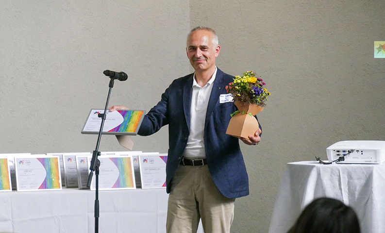 Klaus Moosmayer sieht den Erhalt des Swiss LGBTI-Labels als Ansporn für weitere Bemühungen.