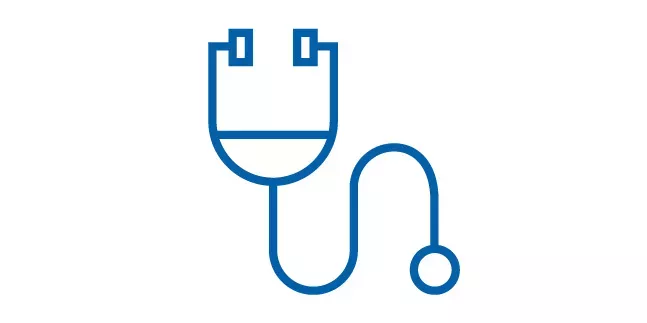Icon: Stetoskop / Stétoscope