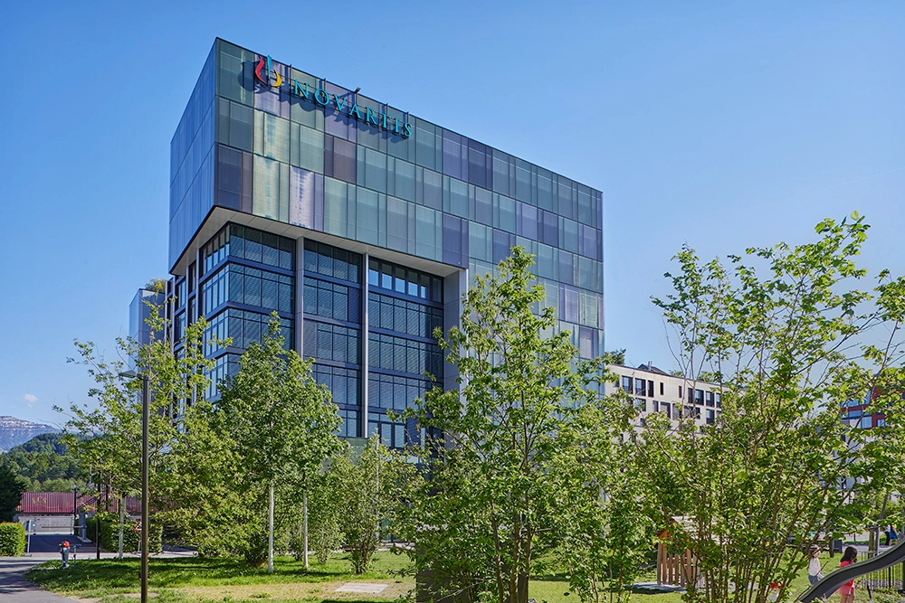 Le site de Novartis à Rotkreuz