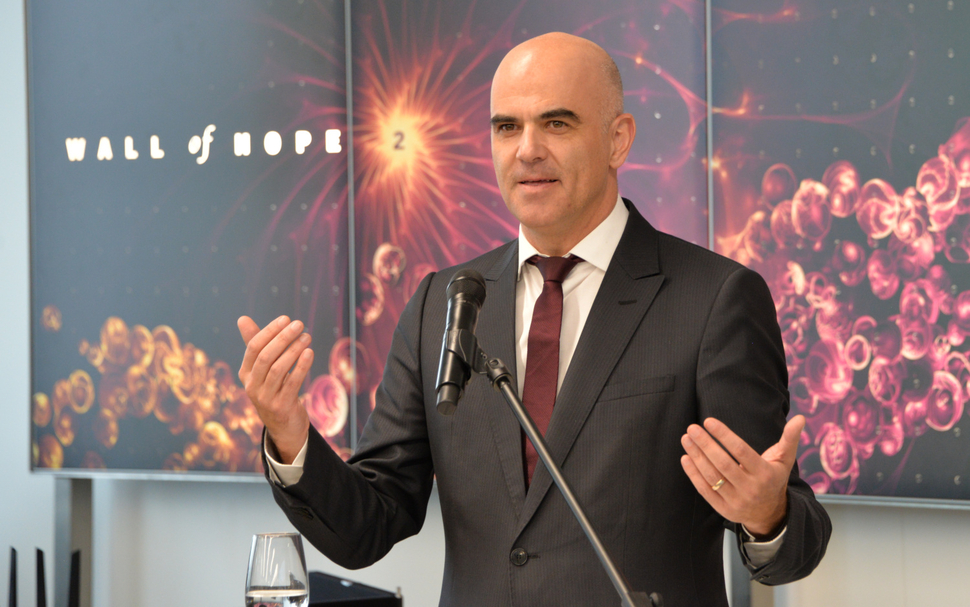 Bundesrat Alain Berset / Le conseiller fédéral Alain Berset