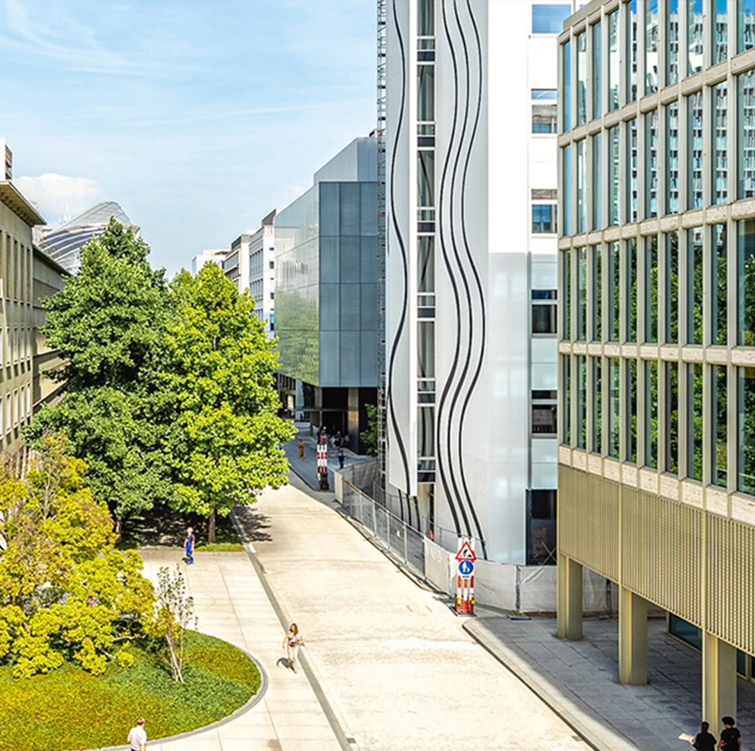 Vue du Campus Novartis à Bâle