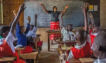 school malaria education image