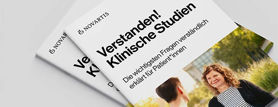 Teaser Broschüre Verstanden! Klinische Studien