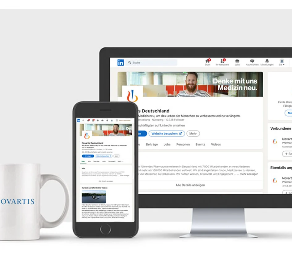 Novartis Deutschland auf LinkedIn
