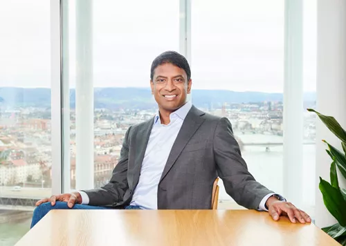 Dr. Vasant Narasimhan, Chief Executive Officer (CEO) of Novartis