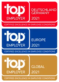 Top Employer Deutschland, Europa & Global 2021