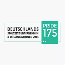 PRIDE 175 - Deutschlands stolzeste Unternehmen und Organisationen 2014