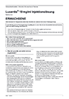 Vorschaubild Lucentis 10 mg/ml Injektionslösung - ERWACHSENE