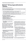 Myfortic – Beipackzettel 180 mg magensaftresistente Tabletten