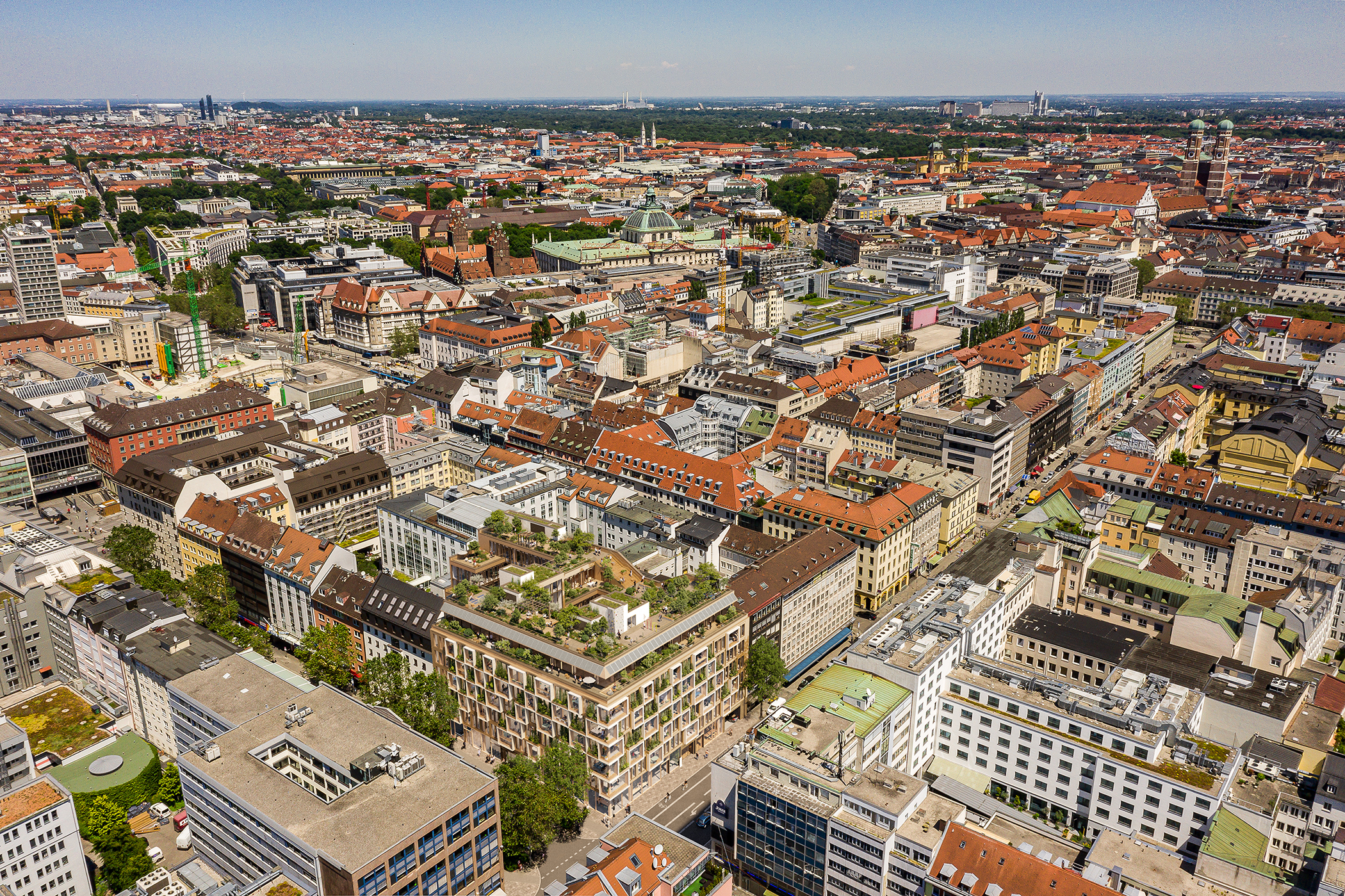 Außenansicht “The Stack” © AXA IM Alts/ACCUMULATA