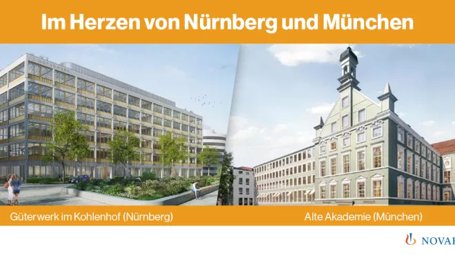 Neue Standorte in Nürnberg und München