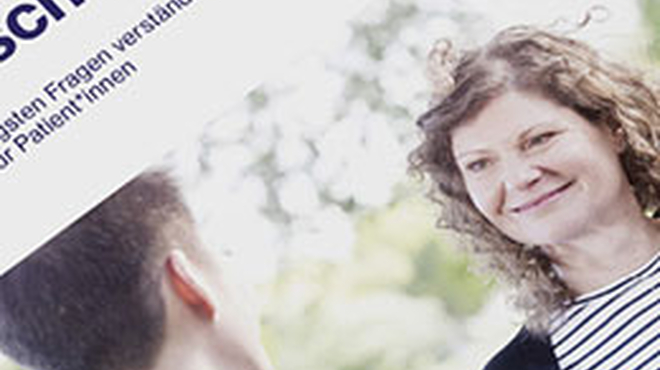 Cover Broschüre Klinische Studien