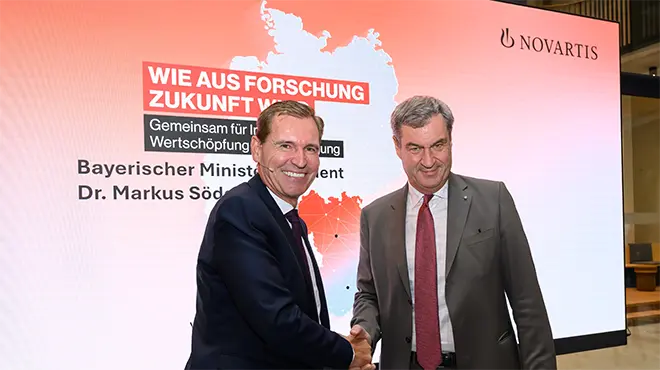 Neues Novartis Büro in München: Forschung, Versorgung und Innovation zusammenbringen Neues Novartis Büro in München: Forschung, Versorgung und Innovation zusammenbringen