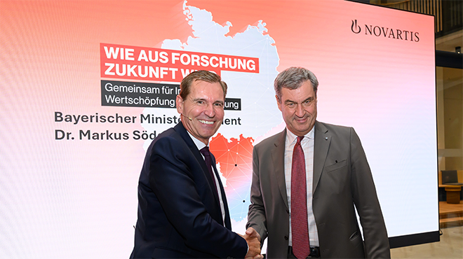 Neues Novartis Büro in München: Forschung, Versorgung und Innovation zusammenbringen