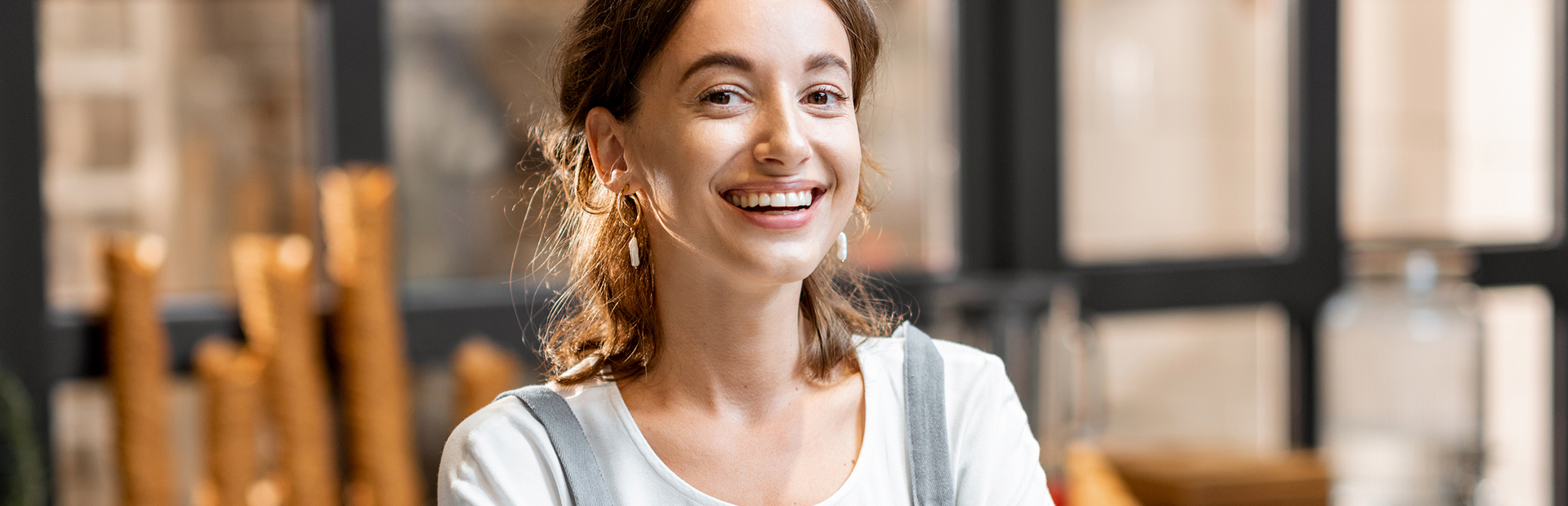 Mujer sonriendo
