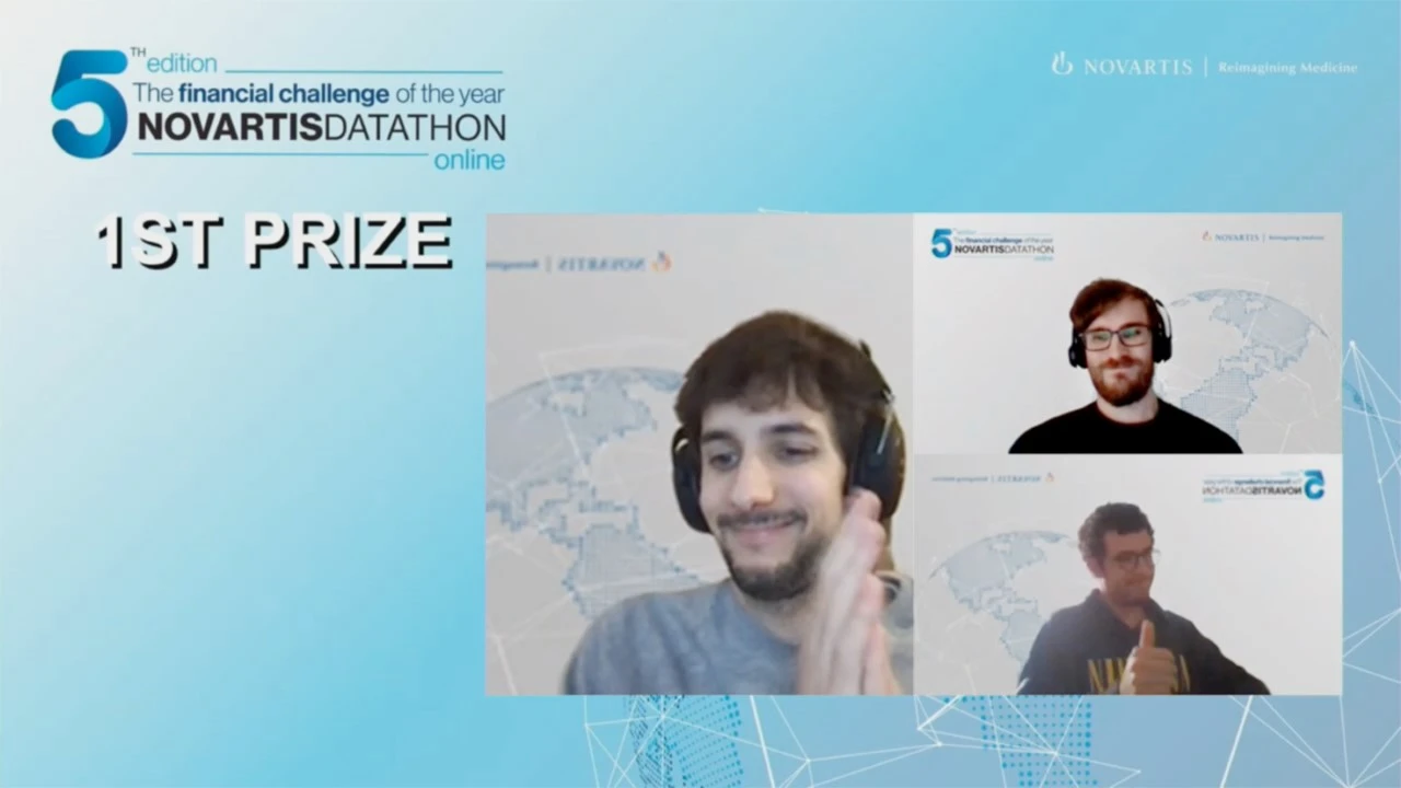 Primer puesto de la Novartis Datathon