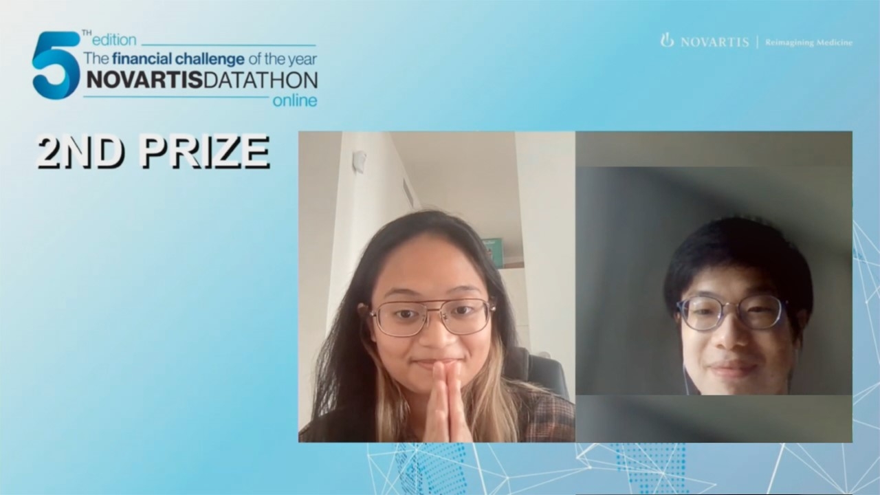Segundo puesto de la Novartis Datathon